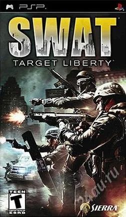 Лот: 1437535. Фото: 1. SWAT target liberty - PSP. Игры для консолей