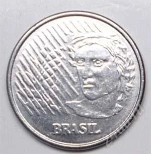 Лот: 1587872. Фото: 1. Бразилия. 10 сентаво 1995г. (1-2... Америка