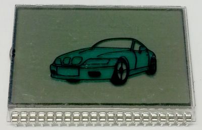 Лот: 3200207. Фото: 1. LCD Дисплей брелка сигнализаци... Автомобильные сигнализации