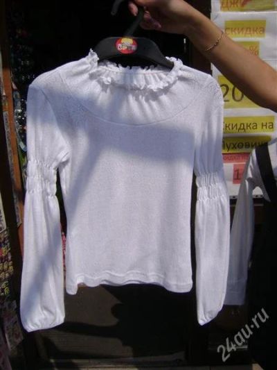 Лот: 1997579. Фото: 1. Кофточка для девочки. Новая. 122... Рубашки, блузки, водолазки