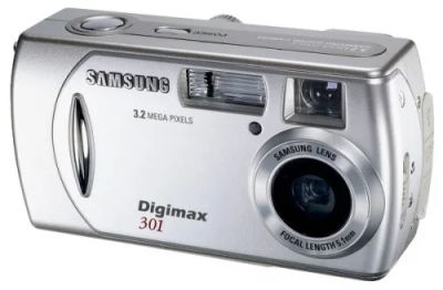 Лот: 8274400. Фото: 1. цифровик samsung digimax 301... Цифровые компактные