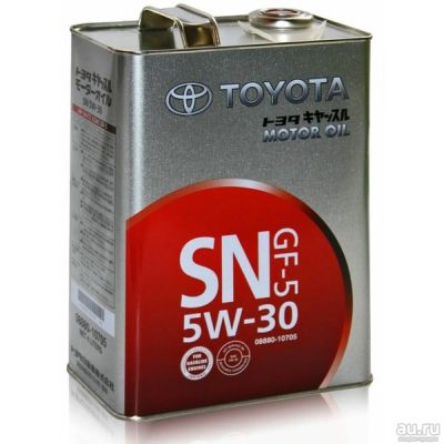 Лот: 16164423. Фото: 1. Toyota motor oil 5W30 SN/CF GF-5... Масла, жидкости