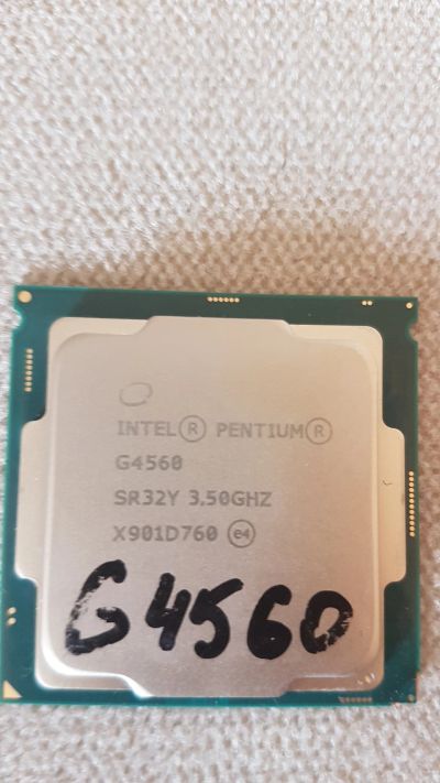 Лот: 13915144. Фото: 1. Intel Pentium G4560 LGA 1151 3... Процессоры