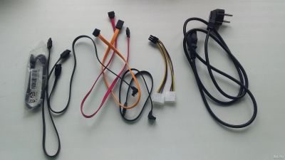 Лот: 13566703. Фото: 1. Все для компьютера.6 Кабелей Sata-Sata... Шлейфы, кабели, переходники