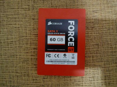 Лот: 3141407. Фото: 1. SSD винт SATA-3 60Gb Corsair forse... Жёсткие диски (HDD)