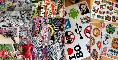 Лот: 4050984. Фото: 1. стикербомбинг * sticker bombing... Наклейки автомобильные