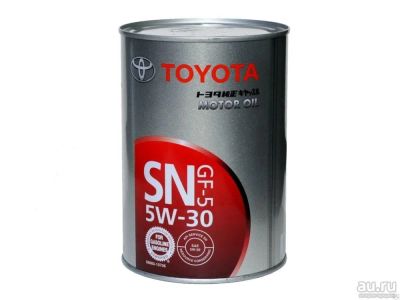 Лот: 13549793. Фото: 1. Масло моторное Toyota 5W-30 SN... Масла, жидкости