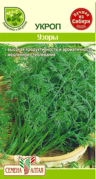 Лот: 10813245. Фото: 1. Семена укропа "Узоры" - повышенная... Пряные, лекарственные растения и зелень