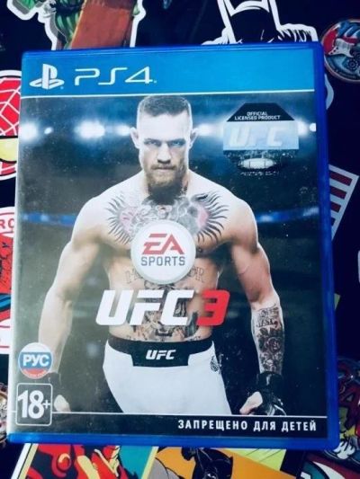 Лот: 16620328. Фото: 1. UFC 3 ps4 диск. Игры для консолей