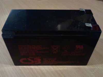 Лот: 1349054. Фото: 1. Аккумулятор GP1272 (12V 7.2Ah... Батарейки, аккумуляторы, элементы питания