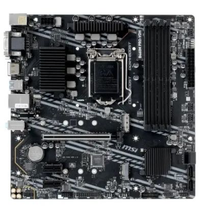 Лот: 23599152. Фото: 1. Материнская Плата MSI LGA1200... Материнские платы