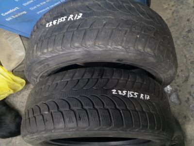 Лот: 12828549. Фото: 1. 225/55 R17 Dunlop пара. Шины