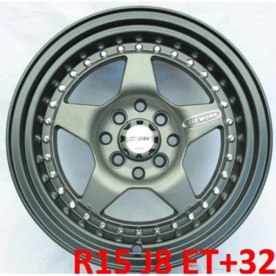 Лот: 5384663. Фото: 1. Work Meister CR01 R15 J8 ET+32... Диски