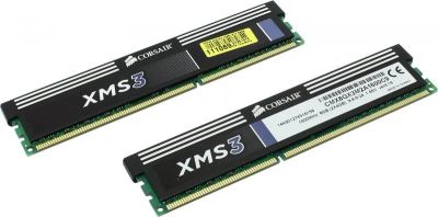 Лот: 9910526. Фото: 1. 8Gb (2x4Gb) DDR3 Corsair XMS3... Оперативная память
