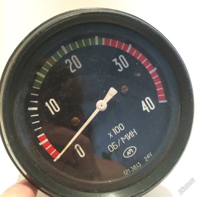 Лот: 5622105. Фото: 1. Тахометр 121.3813 24V на ЛАЗ... Электрооборудование