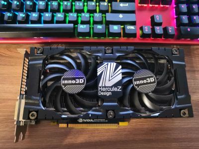Лот: 15429787. Фото: 1. inno3d geforce gtx 1070 x2 v3. Видеокарты
