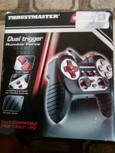 Лот: 12046572. Фото: 1. Джойстик для PC и PC3 dual trigger... Аксессуары для игровых приставок, консолей, геймпады