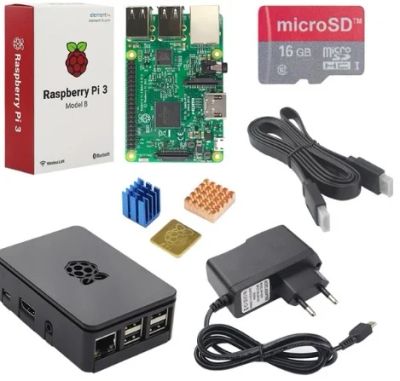 Лот: 11414067. Фото: 1. Raspberry Pi 3b + Радиаторы... Печатные платы
