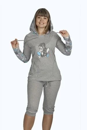 Лот: 4314705. Фото: 1. Костюм женский, (розовый, размер... Домашняя одежда