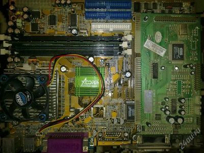 Лот: 751182. Фото: 1. комплект плата foxconn 6VIA82P... Материнские платы