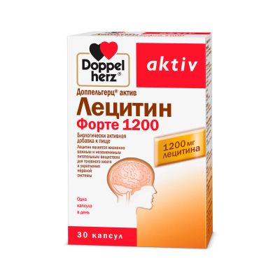 Лот: 23713890. Фото: 1. Доппельгерц Актив Лецитин Форте... Лекарства