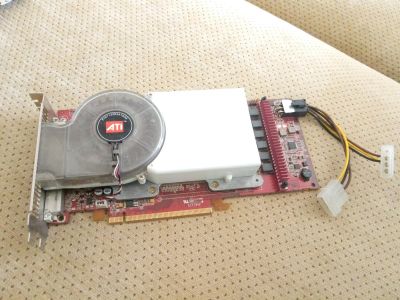 Лот: 11955276. Фото: 1. Видеокарта Ati Radeon X1800 XT... Видеокарты
