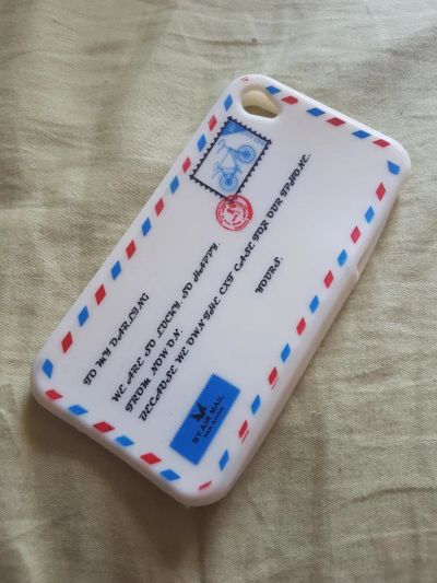 Лот: 9952892. Фото: 1. Чехол дл IPhone 4 / 4S "письмо... Чехлы, бамперы