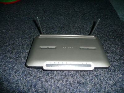 Лот: 673776. Фото: 1. asdsl modem+wifi router belkin. Маршрутизаторы (роутеры)