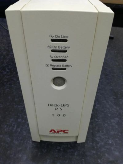 Лот: 9225547. Фото: 1. ИБП APC Back-UPS BACK-UPS RS 800VA... ИБП, аккумуляторы для ИБП