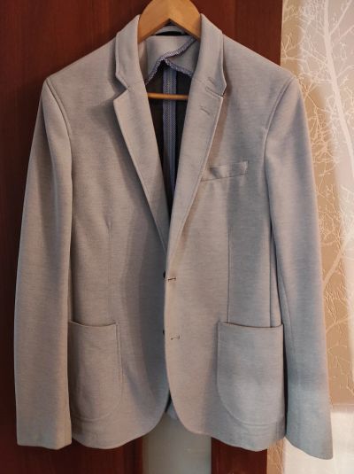 Лот: 17315470. Фото: 1. Пиджак мужской Zara Casual 46-48... Пиджаки
