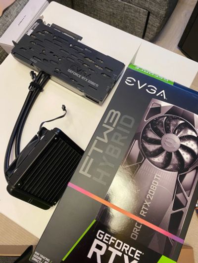 Лот: 18107437. Фото: 1. Видеокарта EVGA GeForce RTX 2080... Видеокарты