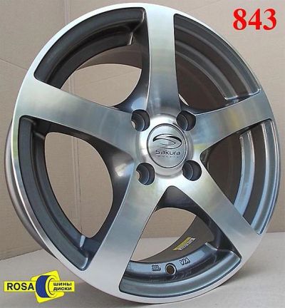 Лот: 3404766. Фото: 1. Комплект дисков Sakura Wheels... Диски