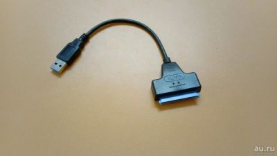 Лот: 13802193. Фото: 1. Переходник с Sata HDD 2,5" на... Шлейфы, кабели, переходники