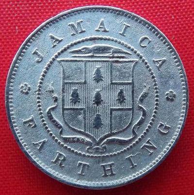 Лот: 4715373. Фото: 1. (№3612/LF) фартинг 1934 (Ямайка... Америка