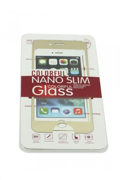 Лот: 9185400. Фото: 1. Защитное стекло iPhone 6 colour... Защитные стёкла, защитные плёнки