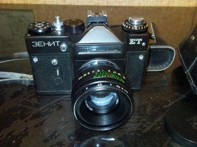 Лот: 3335859. Фото: 1. Фотоаппарат Зенит ЕТ. Плёночные зеркальные