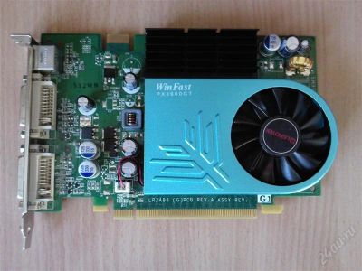 Лот: 2062374. Фото: 1. Видеокарта WinFast PX 8600GT 512Mb. Видеокарты