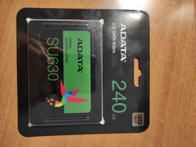 Лот: 17893921. Фото: 1. SSD 240 Adata. SSD-накопители
