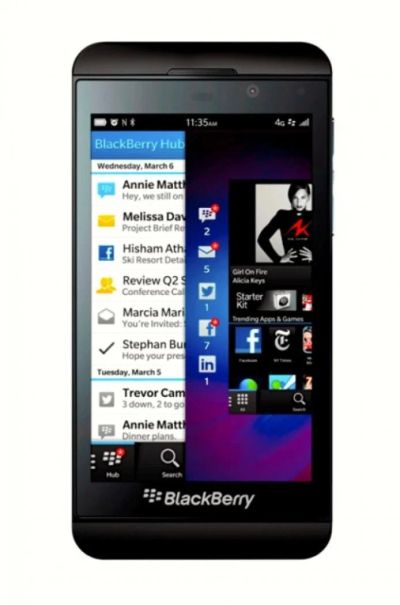 Лот: 4341744. Фото: 1. Blackberry Z10 (белый). Смартфоны