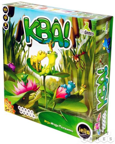 Лот: 11349191. Фото: 1. Настольная игра Ква!. Настольные игры, карты