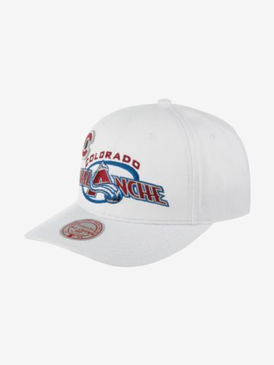 Лот: 22415970. Фото: 1. Бейсболка MITCHELL NESS HHSS5758-CAVYYPPPWHIT... Другое (спортивная одежда)