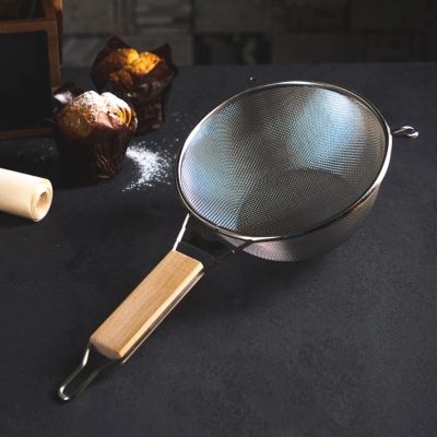 Лот: 25313301. Фото: 1. Сито нержавеющая сталь, 24 см... Кухонные аксессуары