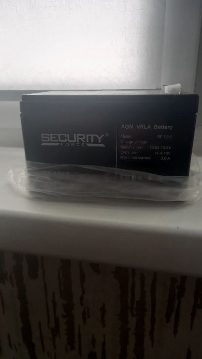 Лот: 22544278. Фото: 1. Аккумулятор Security Force 1212... Аккумуляторы