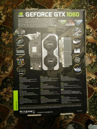 Лот: 11507363. Фото: 1. Видеокарта Palit GeForce® GTX... Видеокарты