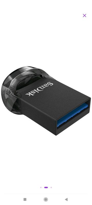Лот: 19185467. Фото: 1. Флешка USB Sandick Ultra Fit 64ГБ... USB-флеш карты