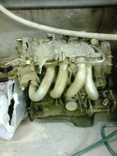 Лот: 3398709. Фото: 1. Двигатель на Nissan Sunny 1.5... Двигатель и элементы двигателя