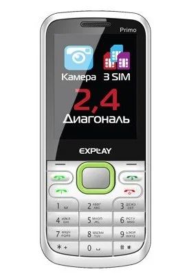 Лот: 7396016. Фото: 1. Сотовый телефон Explay Primo б... Кнопочные мобильные телефоны