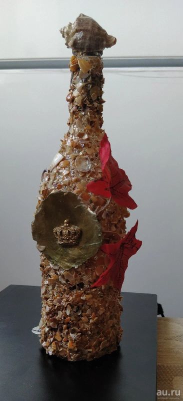 Лот: 17382735. Фото: 1. Бутылка подарочная 0,5л ( ручная... Кувшины, графины