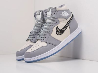 Лот: 15806252. Фото: 1. Кроссовки Dior x Nike Air Jordan... Кеды, кроссовки, слипоны