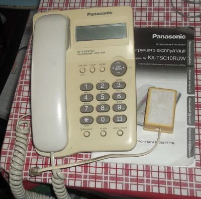 Лот: 8196650. Фото: 1. Телефон Panasonic KX-TSC10RUW. Проводные телефоны